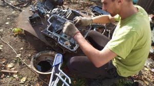 Полная разборка АКПП ниссан ад (без сборки)