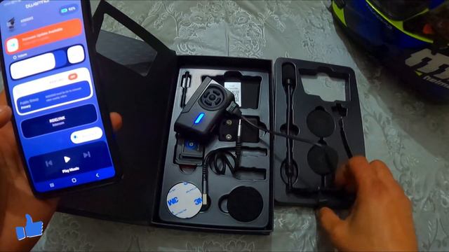 Bluarmor C30 Helemt intercom #unboxing and Installation смотреть онлайн