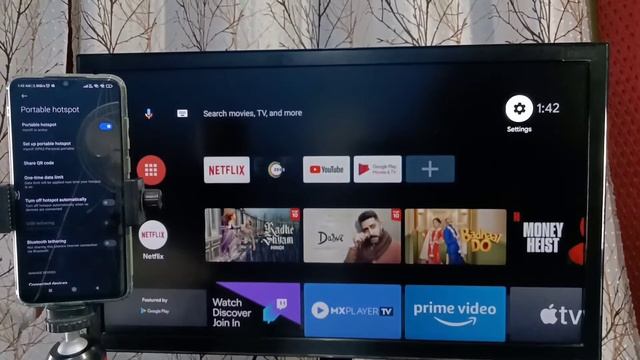 How to Connect Philips TV to Internet using Mobile Hotspot | Philips Android Smart TV смотреть онлайн