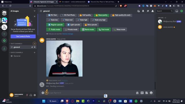How to Turn YOURSELF Into AI Art Image (Midjourney V4) смотреть онлайн