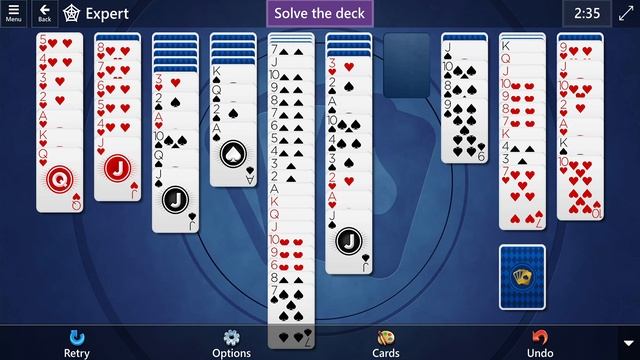 Microsoft Solitaire Collection: Spider - Expert - March 9, 2021 смотреть онлайн