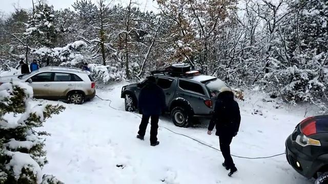 7.01.2019 подъём на Кабаний перевал. смотреть онлайн