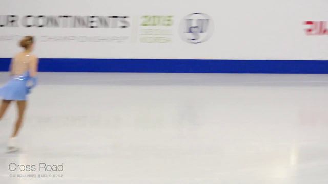 Ladies FS Group3 | 박소연 So-Youn PARK | FS Reharsal Warmup | 2015-02-15 4CC ChampionShips смотреть онлайн