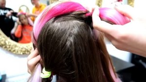 Розовые ВОЛОСЫ! Что с волосами Ирочки?
