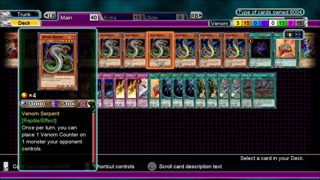 Yu-Gi-Oh Millennium Duels Expert Mode Gameplay - Venom Reptile Deck Recipe & Deck Profile смотреть онлайн