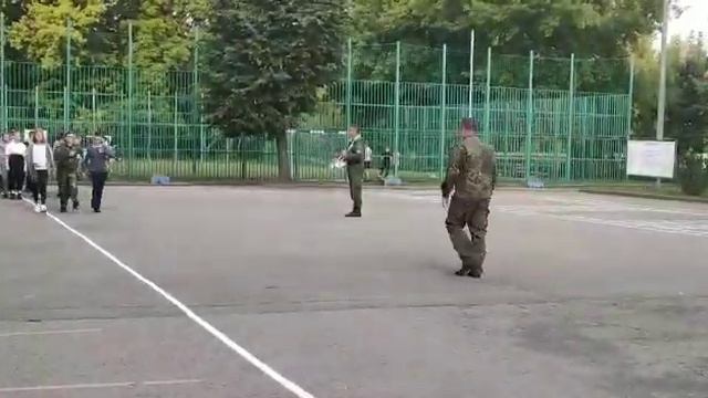 Образовательный процесс в кадетских классах. ГБОУ Школа № 1220 смотреть онлайн
