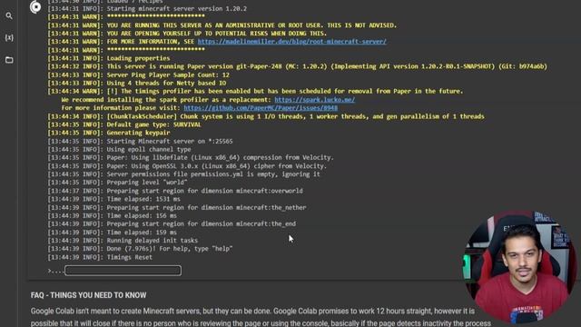 How To Create Free Minecraft Server Using Google Colab смотреть онлайн