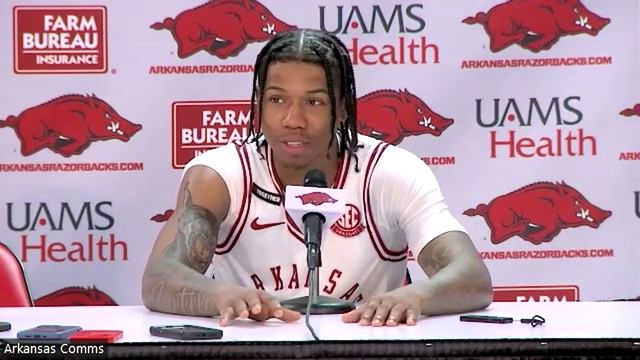 Arkansas' Khalif Battle and Devo Davis recap 88-73 win over Missouri смотреть онлайн