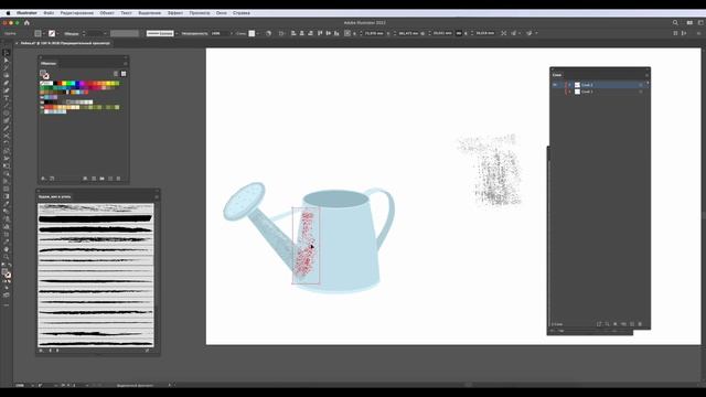 Создаем летний рисунок в Adobe Illustrator смотреть онлайн
