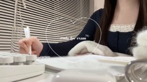 【study vlog】高校生のテスト前の過ごし方੭୧⟡.·⋆ ⊹ ꒰♡꒱