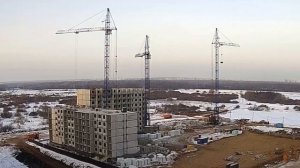 Краны в работе. Башенный кран КБ-408.21 | Башенный кран SMK-10.200 | Tower crane
