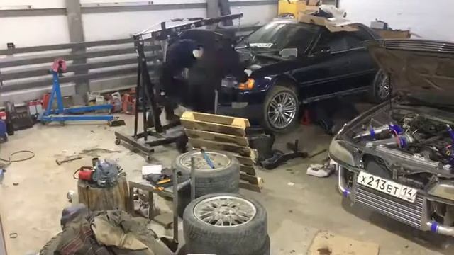 Установка ДВС 2jzgte в chaser 100 смотреть онлайн