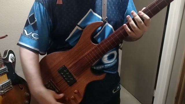 TONA Custom Bass One Piece of Wood, with Nordstrand Big Man pickup смотреть онлайн