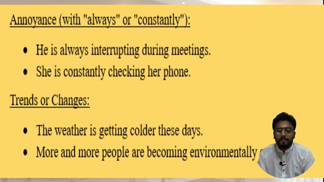 PRESENT CONTINUOUS TENSE | USAGE, RULES & EXAMPLES | ENGLISH GRAMMAR "CLEAR COMMUNICATION" смотреть онлайн