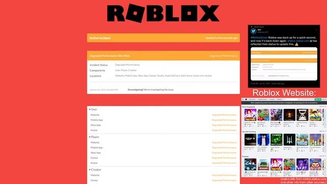 Roblox Down AGAIN Status Live? смотреть онлайн