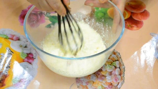Творожный пудинг./Cottage Cheese Pudding.