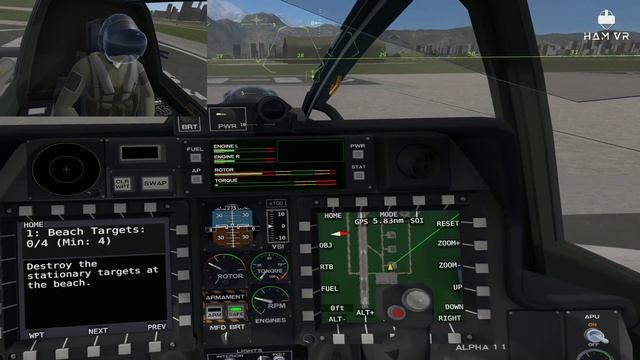 VTOL VR Attack Helicopter Basic Flight Controls смотреть онлайн