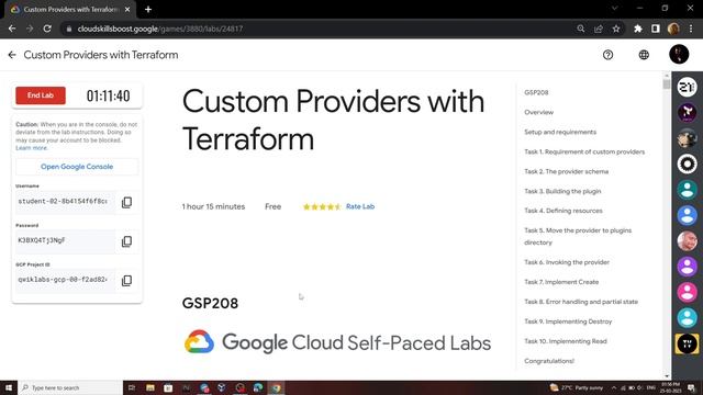 Custom Providers with Terraform || [GSP208] || Solution смотреть онлайн