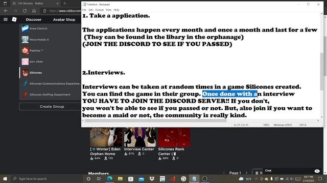 How to become a maid at Eden Orphan Home (Discord link in Desc) смотреть онлайн