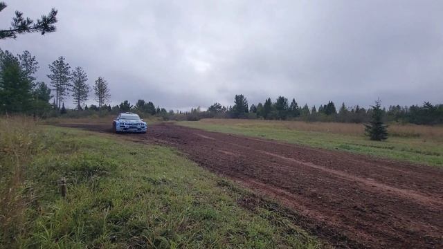 Lia Block first test of Ford Escort Cosworth Cossie V2 @ #FetelaRallyLand in Michigan ?? смотреть онлайн