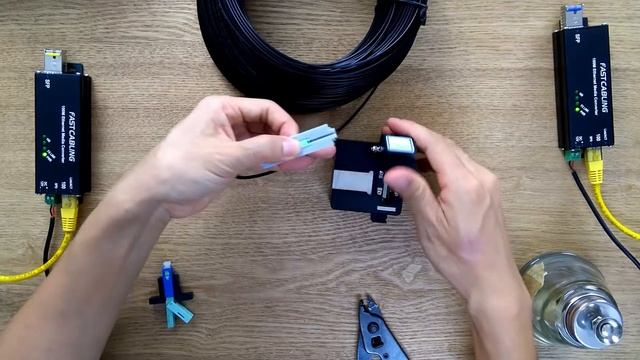 Connect SC Fiber Optical Cable- Fast and Easy for Beginners! смотреть онлайн