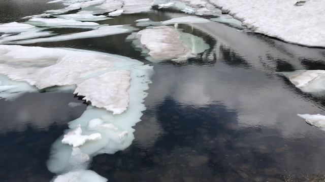 Второе озеро Холзун в Западно-Алтайском заповеднике. Хребет Холзун. Восточно-Казахстанская область. смотреть онлайн