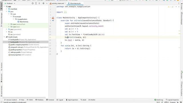 Kotlin: От парадигмы процедурного программирования - к ООП. От Kotlin Playground - к Android Studi смотреть онлайн