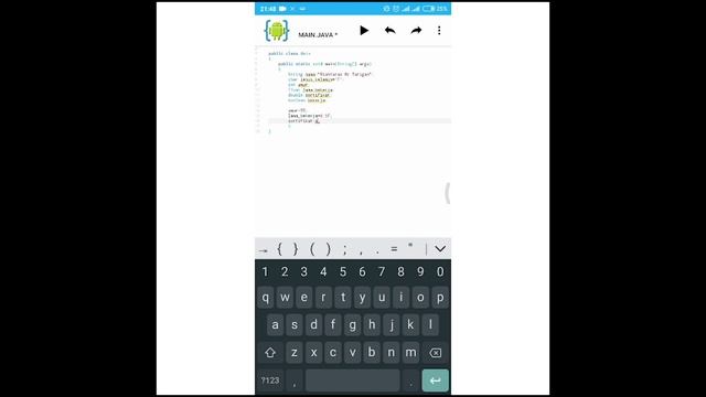 Tutorial Ngoding Java Menggunakan HP Android dengan Aplikasi AIDE | Tutorial Berlian смотреть онлайн