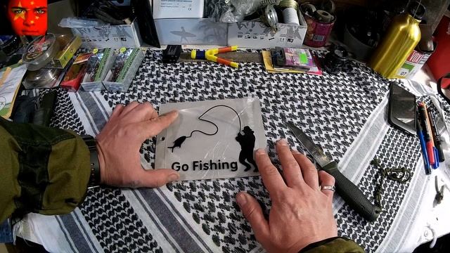 наклейка на автомобиль GО FISHING ($1.45) с AliExpress смотреть онлайн