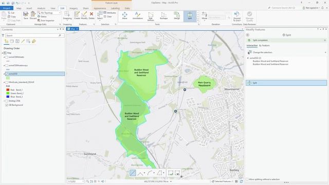 ArcGIS Pro Splitting a Polygon смотреть онлайн