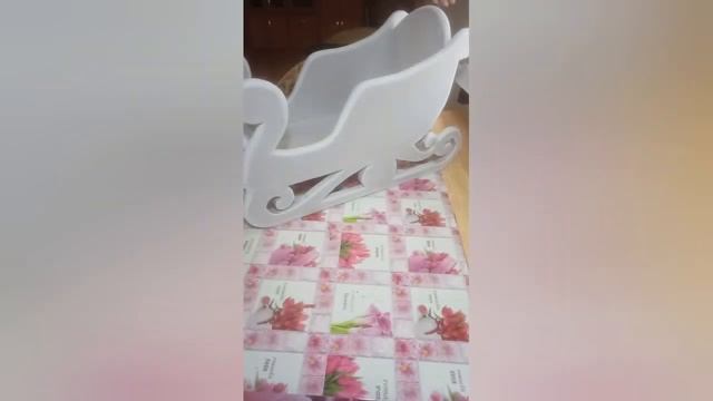 ❄️ УКРАШЕНИЕ ПОД ЁЛКУ❄️.САНИ ИЗ ПЕНОПЛЕКСА ❄️ смотреть онлайн
