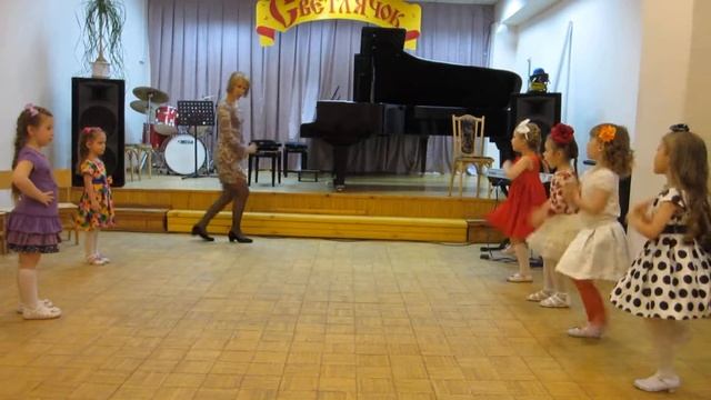 Ритмика.Рук.Круглова Е.В. "Барыня" смотреть онлайн