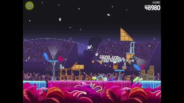 Angry Birds Rio Level 18 (8-3) Carnival Upheaval 3 Star Walkthrough смотреть онлайн