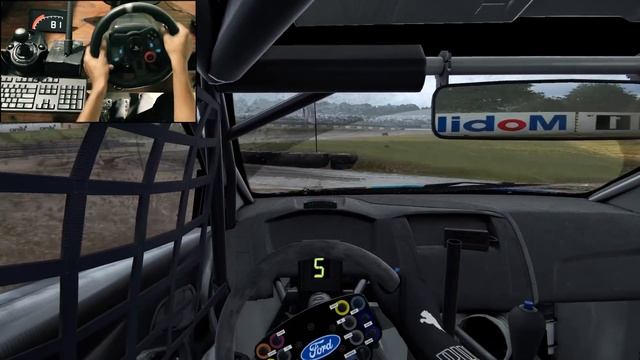 Ford Focus RS RX Dirt 4 (logitech g29) gameplay смотреть онлайн