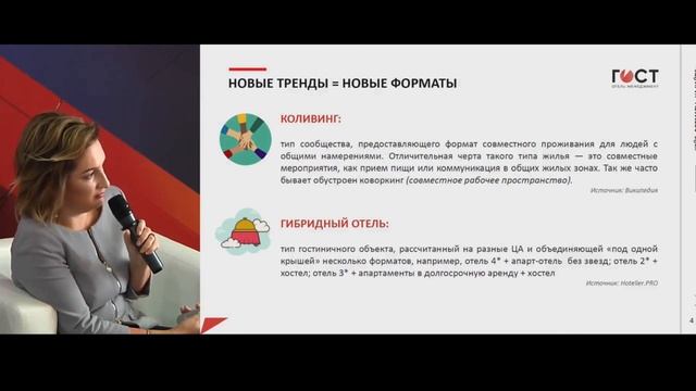 Мастер-класс Натальи Обыдённовой «Коливинг – новый уникальный формат отелей» смотреть онлайн