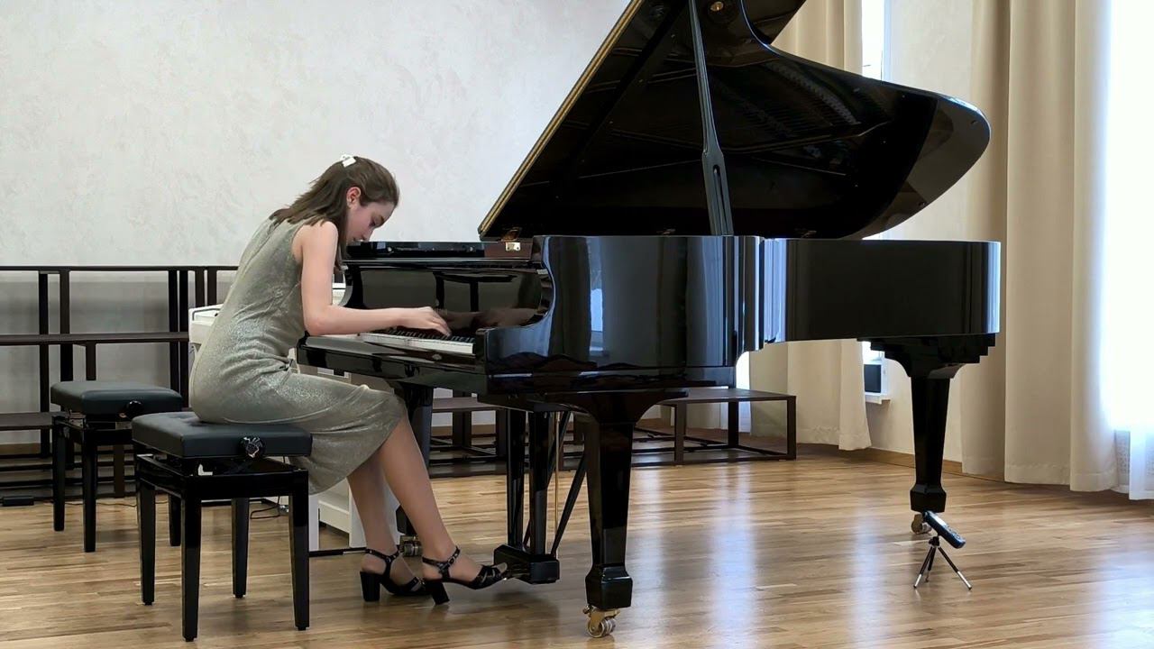 А. Лядов - «Прелюдия ре бемоль мажор» соч.67 No1, С. Геллер - «Токкатина». Исп. Синягина Дарья смотреть онлайн