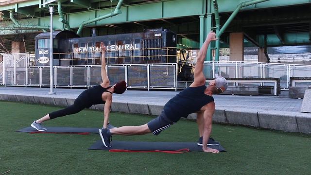 YOGA WORKOUT TO BUILD MUSCLE & A WARRIOR BODY смотреть онлайн