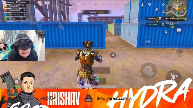 Hydra Hrishav Vs RNT ayush Scrims Fight ? смотреть онлайн