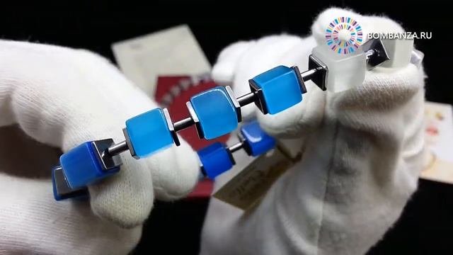 Браслет Stella Bella, Лазурный берег. Ручная работа. Элитная бижутерия из Италии смотреть онлайн