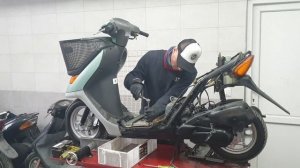 Ремонт бензобака Honda dio af 34 cesta