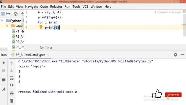 Programming in Python | Easiest Explanation Ever | Built In Data Types Python | Ebenezer Tutorials смотреть онлайн