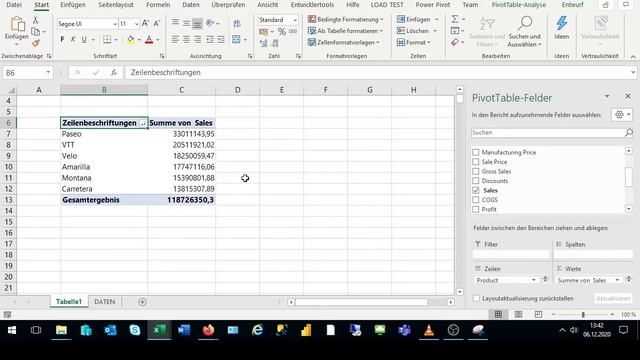 Sortierung und Top 10 Auswertung in Pivot Tabelle смотреть онлайн