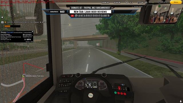 OMSI 2 | Belgrade | Route 71 | Bluebus 12 | смотреть онлайн