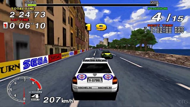 [#2] Sega Rally Championship PS2 Gameplay HD (PCSX2 v1.7.0) смотреть онлайн