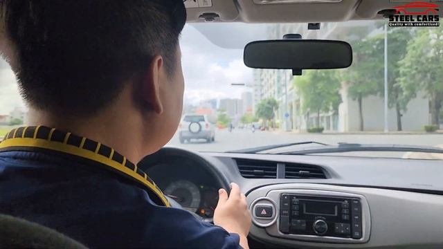 TOYOTA VITZ 2016 Driving Video Reviewing