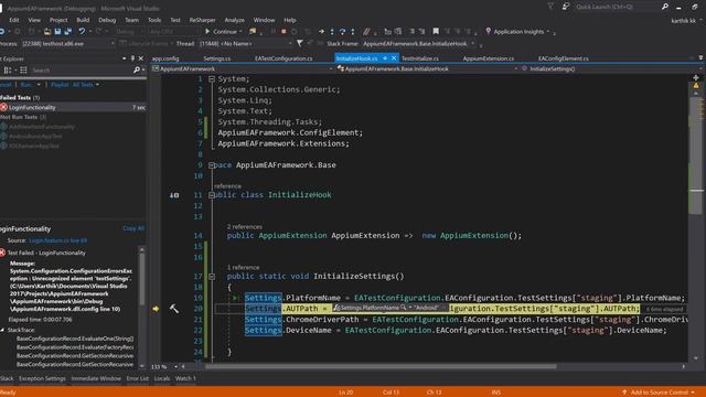 Custom configuration Implementation for Appium automation with iOS and Android смотреть онлайн