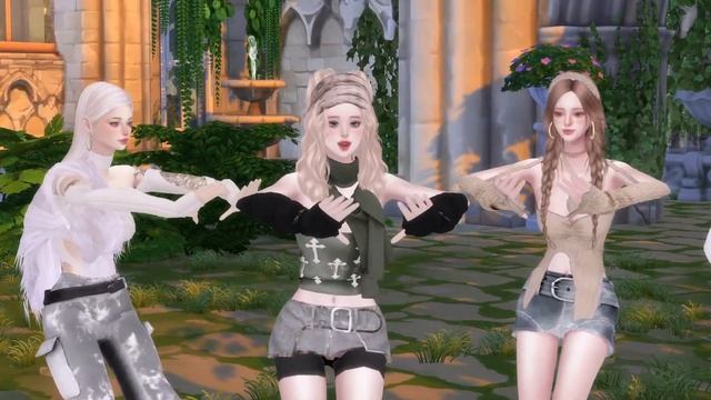 Sims 4? - TWICE " SET ME FREE "Dance Cover (심즈4) 【シムズ4】 K-POP смотреть онлайн