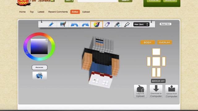 Minecraft - Boy Skin | Speedpaint (For My Brother :D) смотреть онлайн