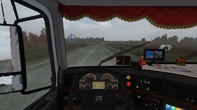 ETS 2, VOLVO VNL670, на Саранск ( карта Volga map ). смотреть онлайн