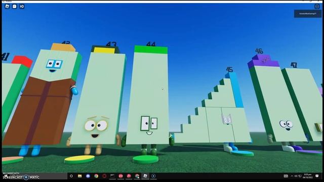 Numberblocks but in roblox смотреть онлайн